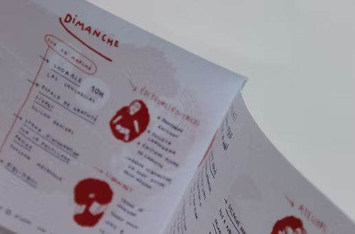 Édition et supports imprimés pour l'événement